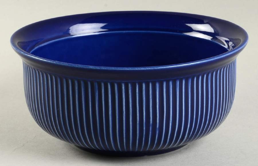 CEJ1 Cobalt Blue Coupe Cereal Bowl by Cerind Porcelana-Por-1