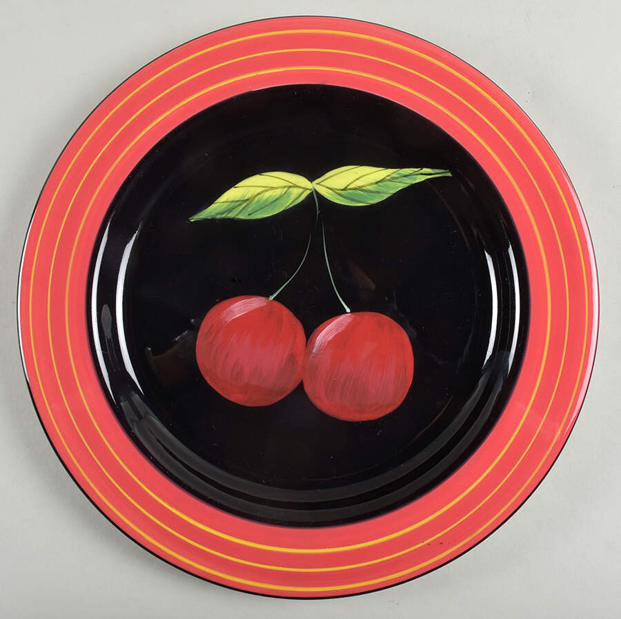 Striped Fruit Dinner Plate by Certified International-1