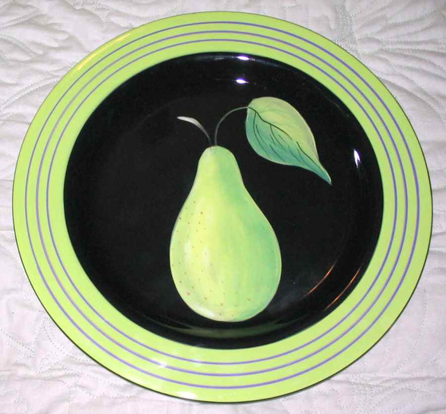 Striped Fruit Dinner Plate by Certified International-1