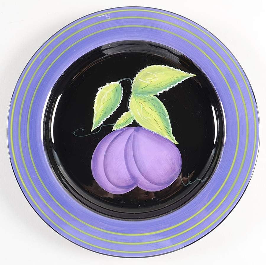 Striped Fruit Dinner Plate by Certified International-1