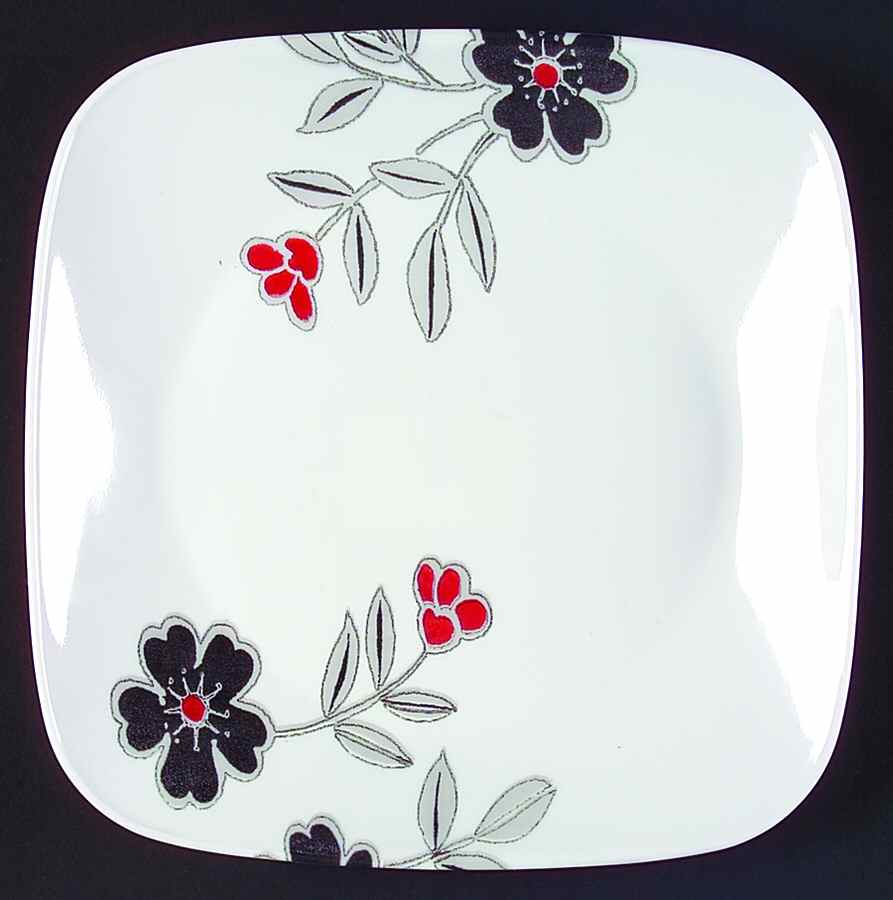 Mandarin Flower (Corelle) Luncheon Plate by Corning Corelle-1