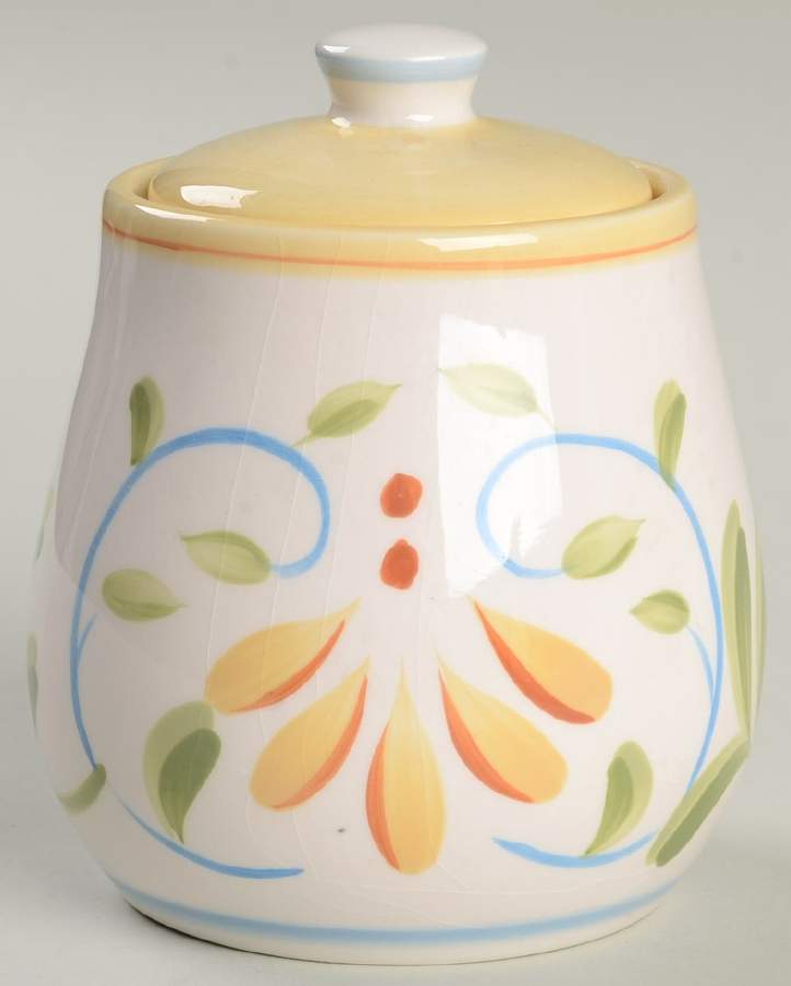 CLR42 Sugar Bowl & Lid by The Cellar (China)-1