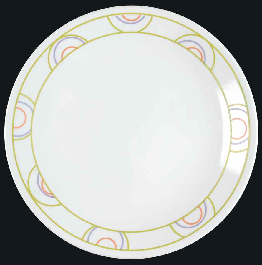 Hoola Hoops (Corelle) Luncheon Plate by Corning Corelle-1