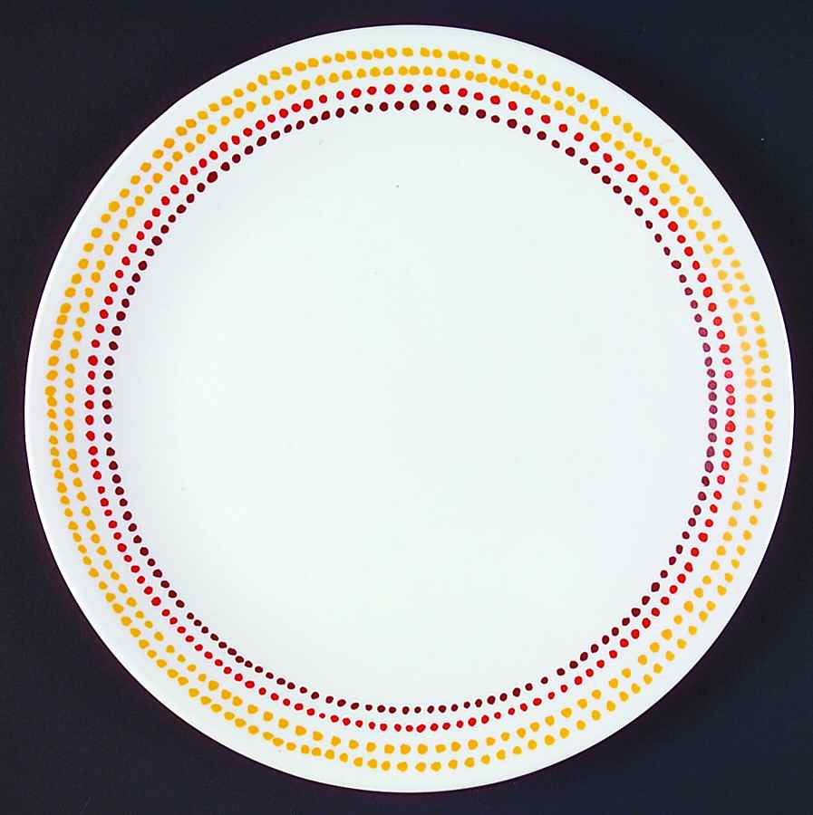 Spicy Dots (Corelle) Dinner Plate by Corning Corelle-1