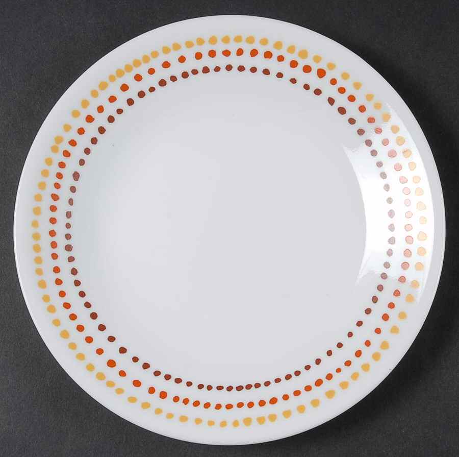 Spicy Dots (Corelle) Bread & Butter Plate by Corning Corelle-1