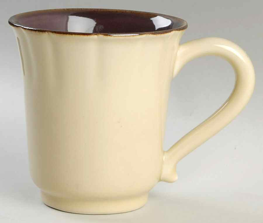 Autumn Waves Plum Mug by Casafina-1
