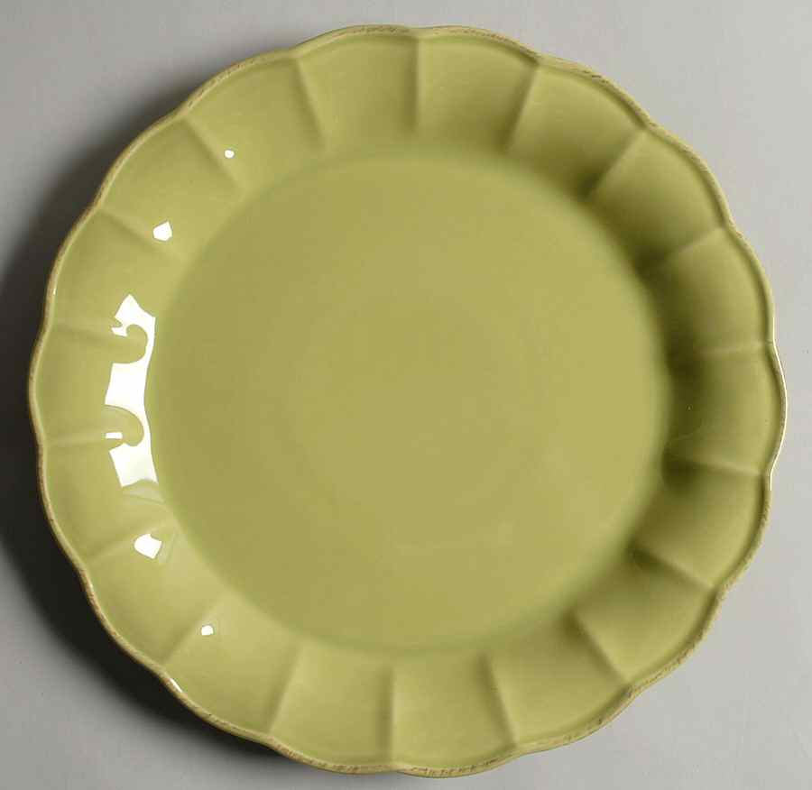 South Beach Lime Green Dinner Plate by Casafina-1