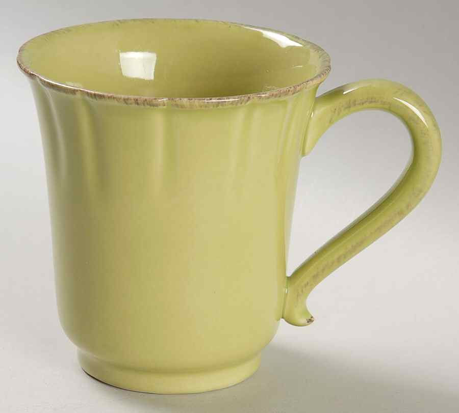 South Beach Lime Green Mug by Casafina-1