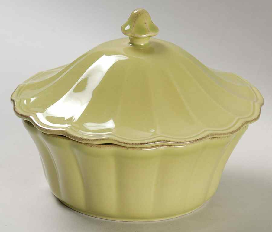 South Beach Lime Green Individual Casserole & Lid by Casafina-1