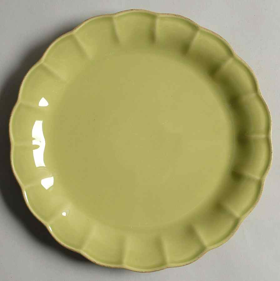 South Beach Lime Green Salad Plate by Casafina-1
