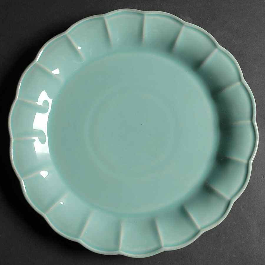 South Beach Aqua (Turquoise) Dinner Plate by Casafina-1