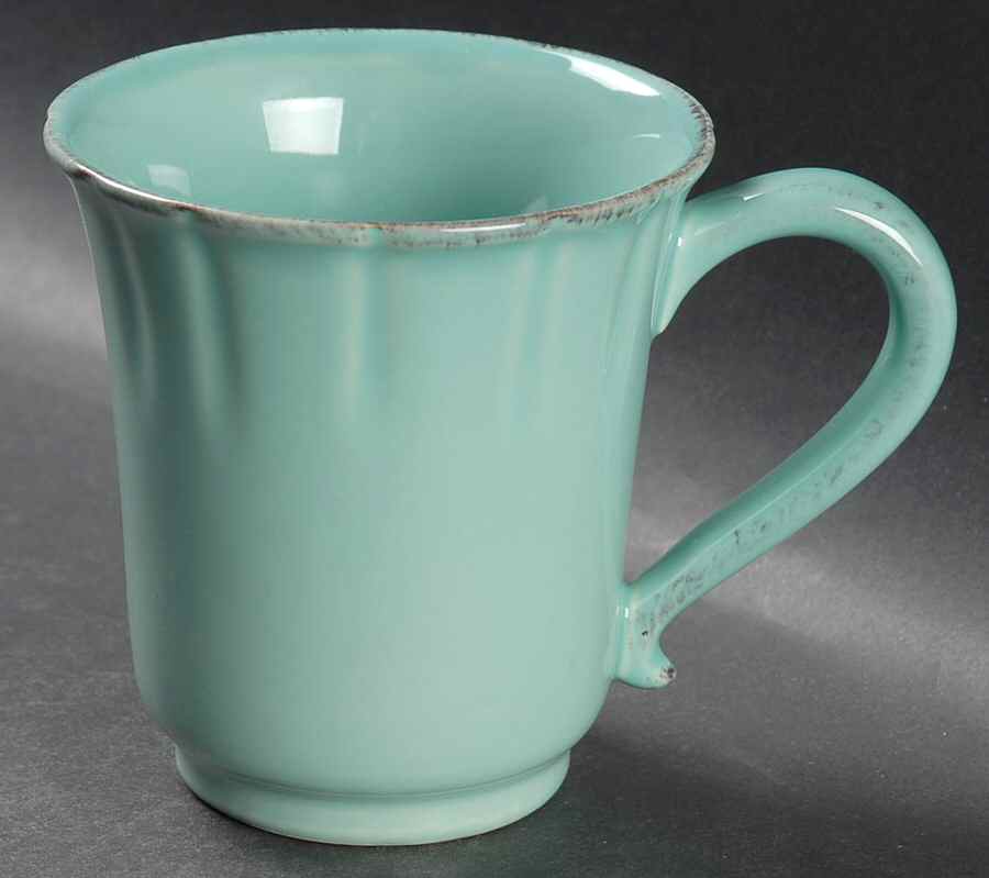 South Beach Aqua (Turquoise) Mug by Casafina-1