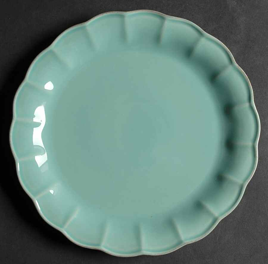 South Beach Aqua (Turquoise) Salad Plate by Casafina-1
