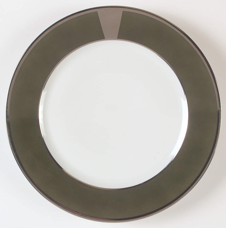 Keystone Hunter Green Dinner Plate by Charles Field Haviland-1