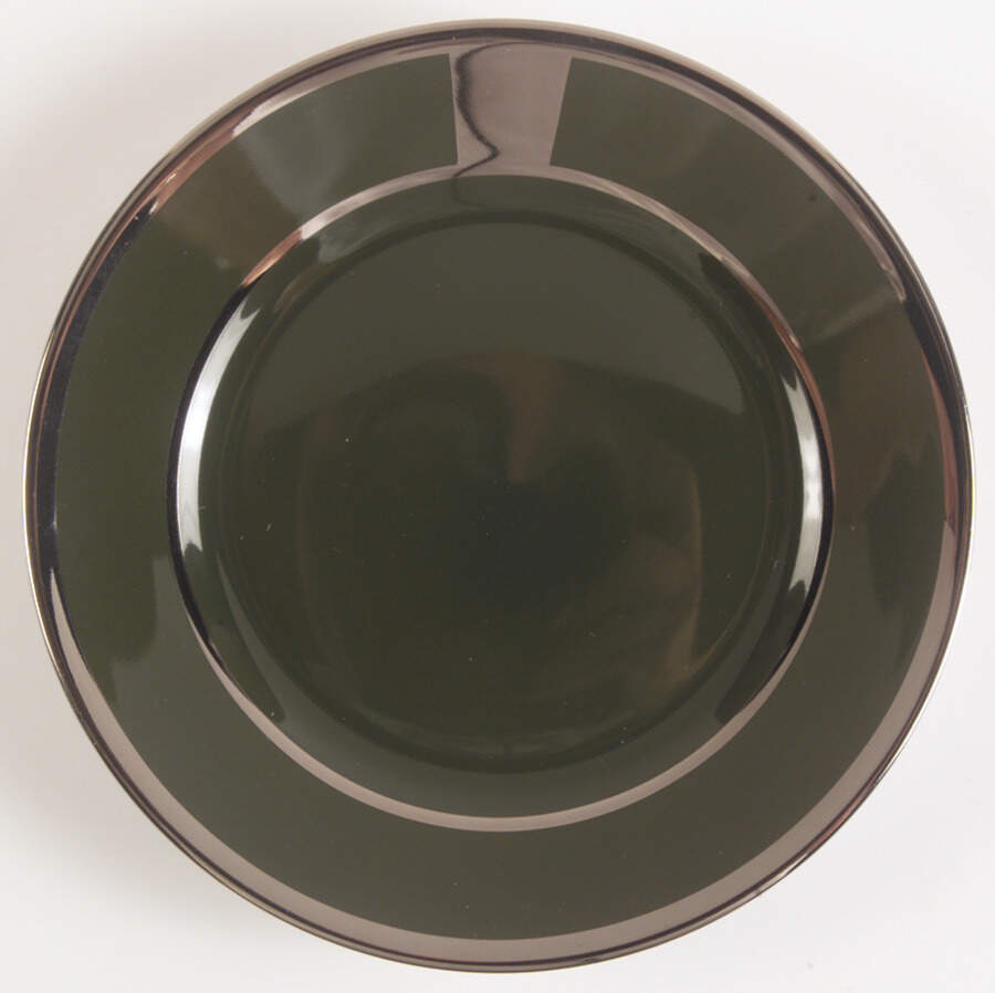 Keystone Hunter Green Dessert Luncheon Plate by Charles Field Haviland-1