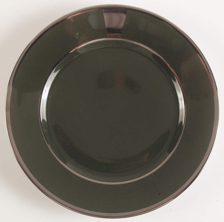 Keystone Hunter Green Bread & Butter Plate by Charles Field Haviland-1