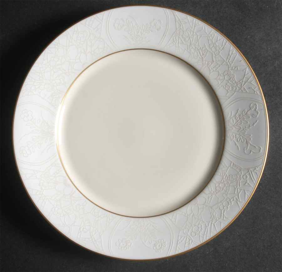Hibiya Ivory and Bisque Dessert Luncheon Plate by Charles Field Haviland-1