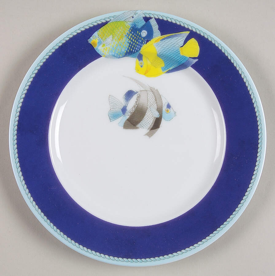 Bora Bora Bread & Butter Plate by Charles Field Haviland-1