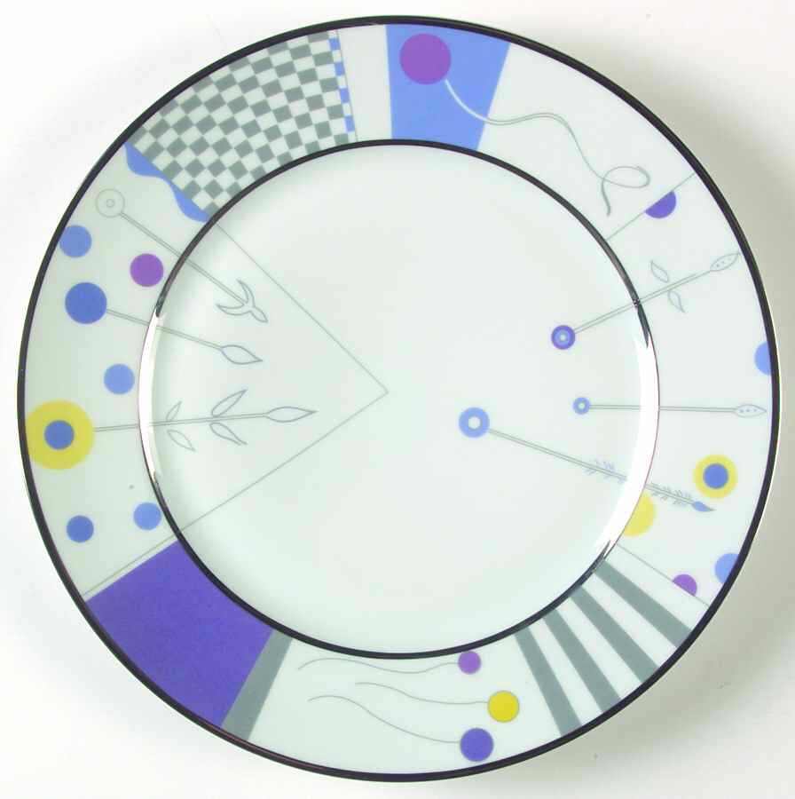 M. A. Schatt Dinner Plate by Charles Field Haviland-1