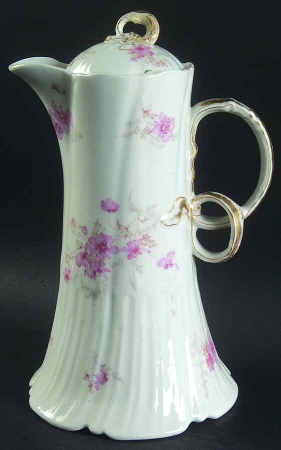 CHF1402 Chocolate Pot & Lid by Charles Field Haviland-1