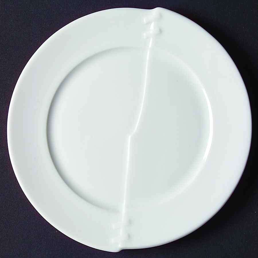 Jazzy Bread & Butter Plate by Charles Field Haviland-1