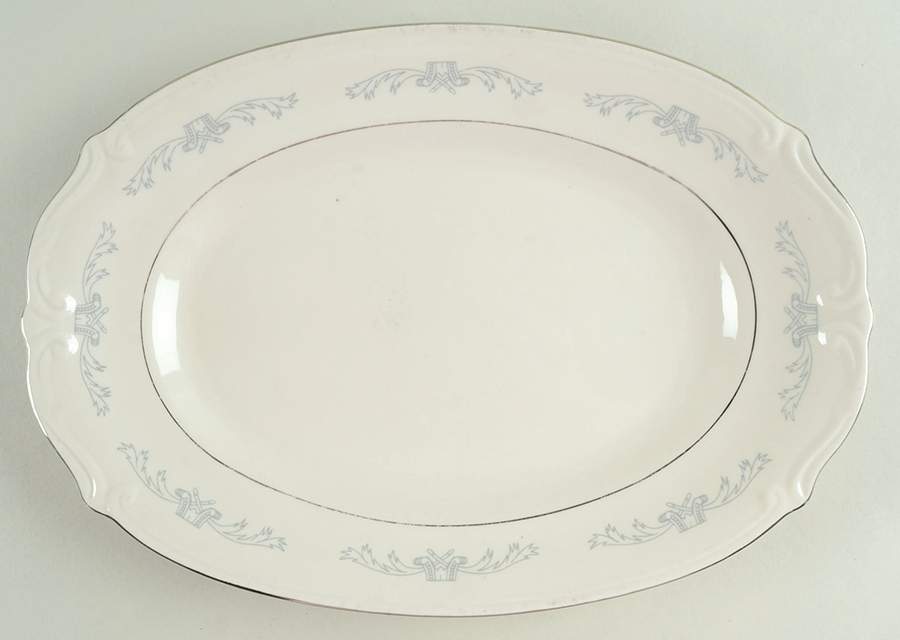 CHZ41 13" Oval Serving Platter by Chodziez-Poland-1