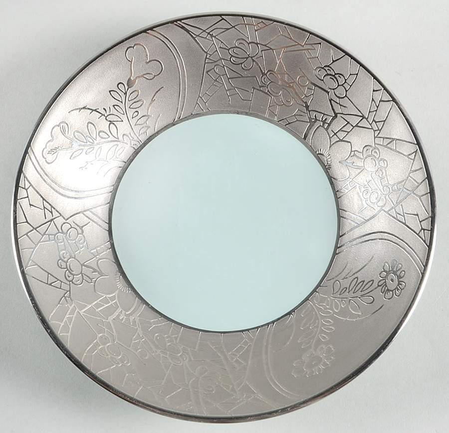 Hibiya Gray and Celadon Saucer by Charles Field Haviland-1