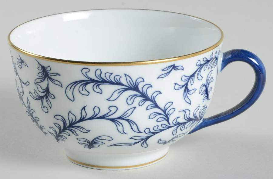 Ramage Blue Flat Cup by Charles Field Haviland-1