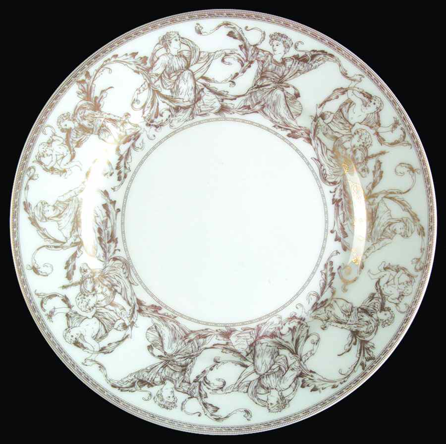 Renaissance Gold Dessert Luncheon Plate by Charles Field Haviland-1