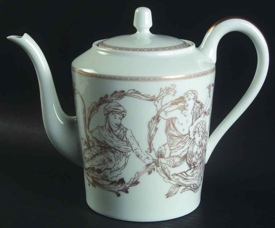 Renaissance Gold Coffee Pot & Lid by Charles Field Haviland-1