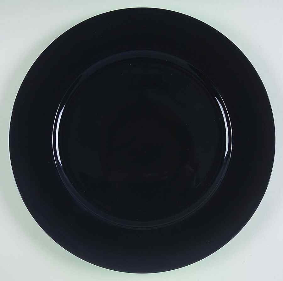 Service Plates Black Service Plate (Charger) by Charles Field Haviland-1