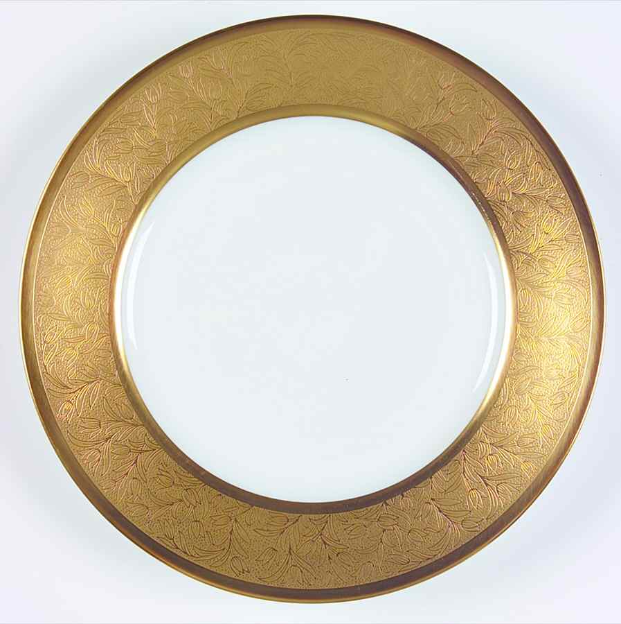 Polder Gold Salad Plate by Charles Field Haviland-1