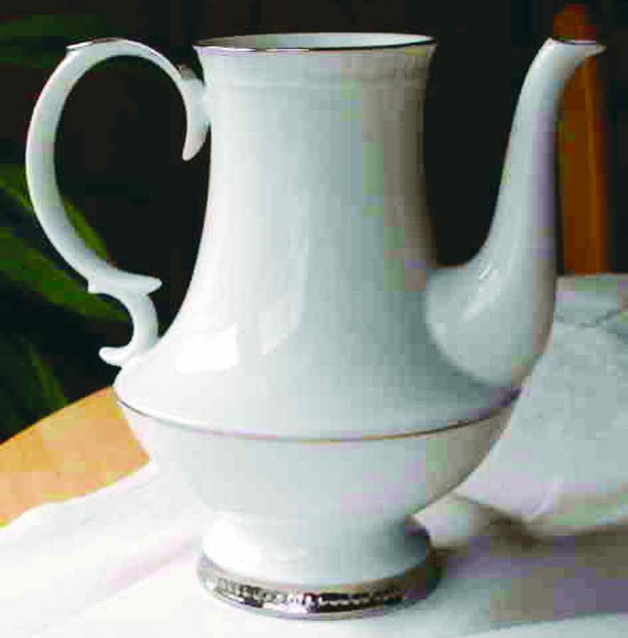 Ambassador Coffee Pot No Lid by Capo-di-Monte (Italy)-1