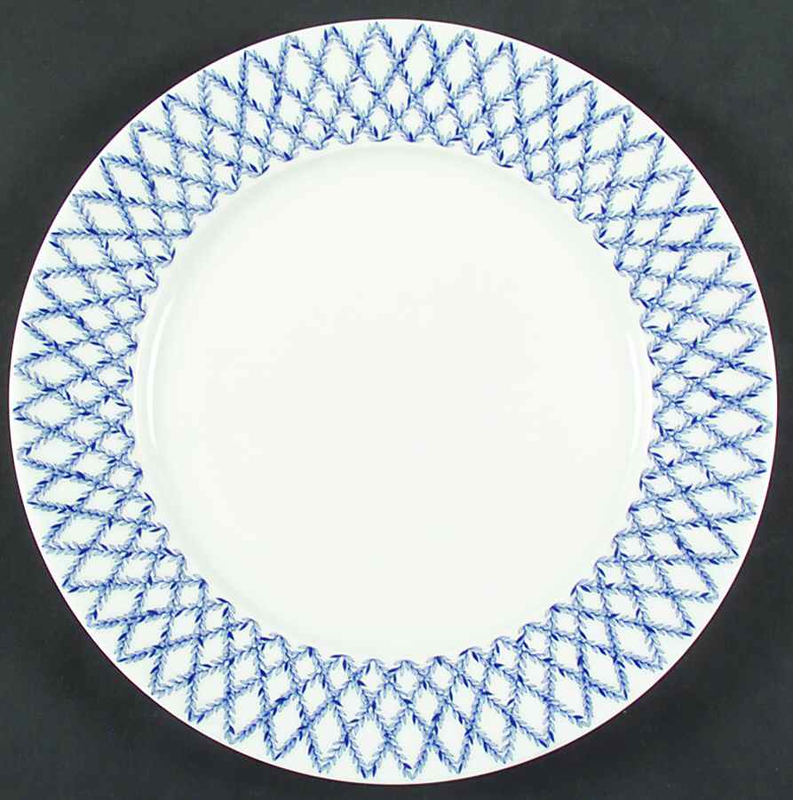 Chenonceaux Blue Service Plate (Charger) by Charles Field Haviland-1
