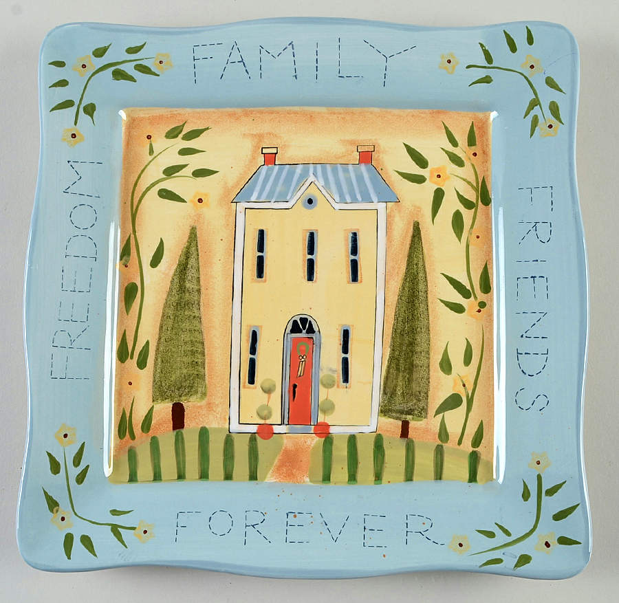 Simple Heart Dinner Plate by Cracker Barrel-1