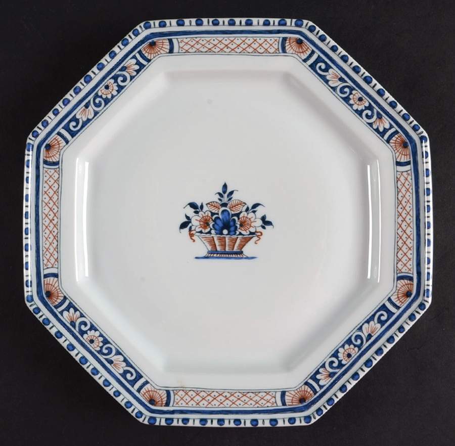 Vieux Rouen Celadon Salad Plate by Jean Louis Coquet-1