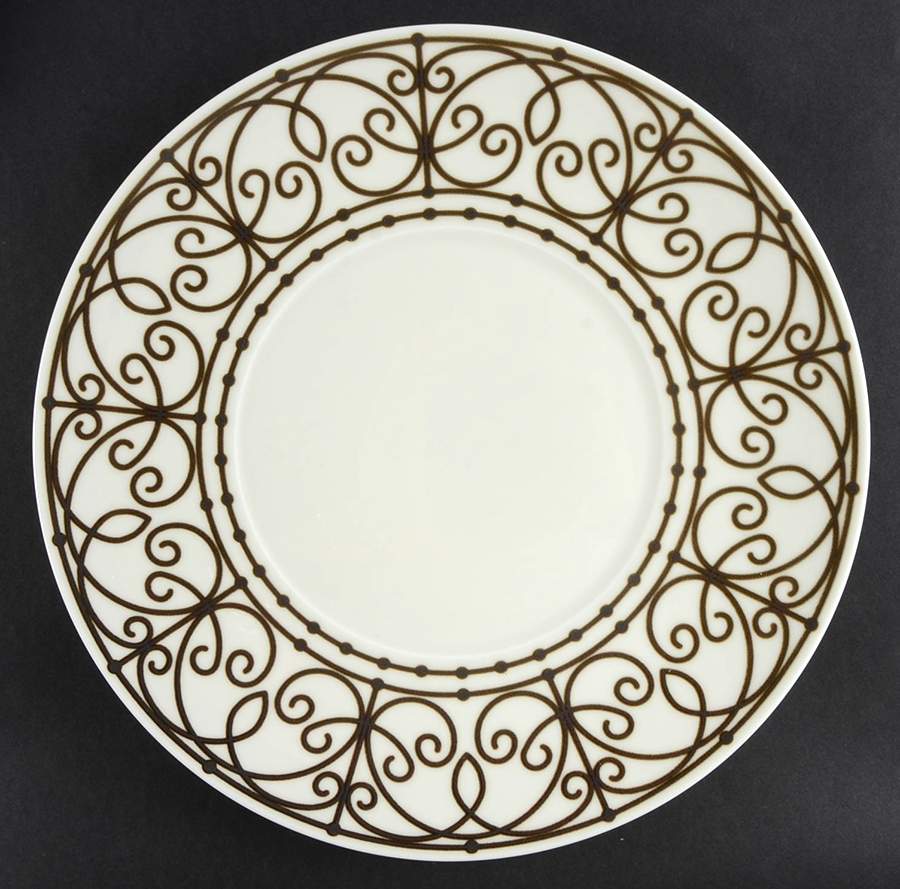 Paris Metallic Service Plate (Charger) by Jean Louis Coquet-1