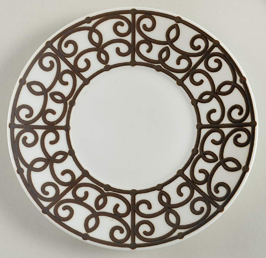 Paris Metallic Bread & Butter Plate by Jean Louis Coquet-1