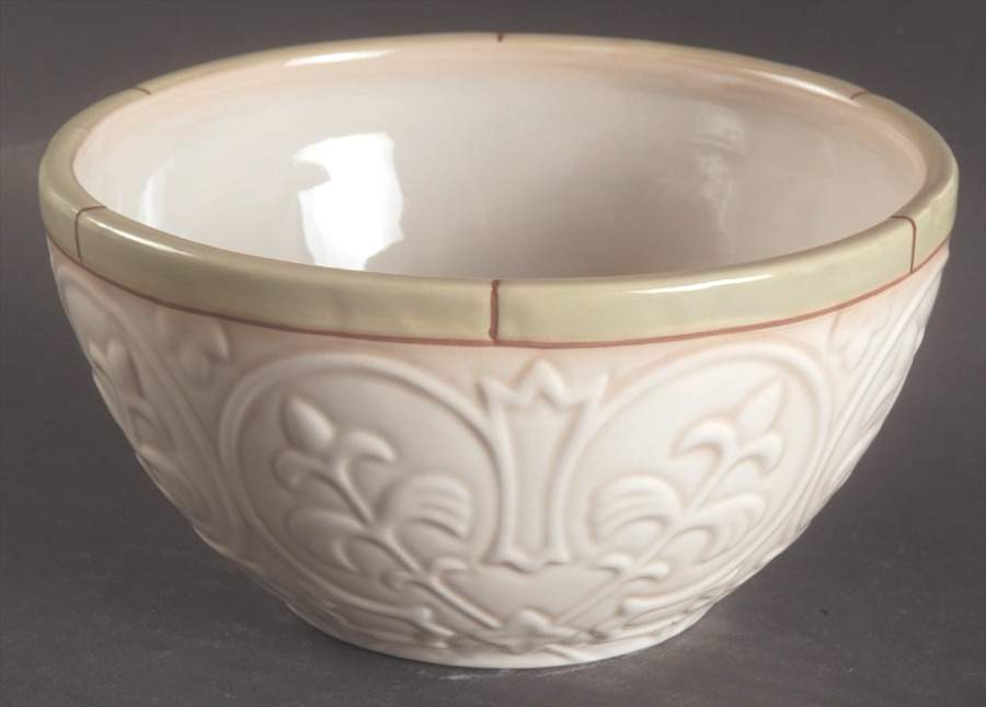 Garden Terrace Soup/Cereal Bowl by Clay Art-1