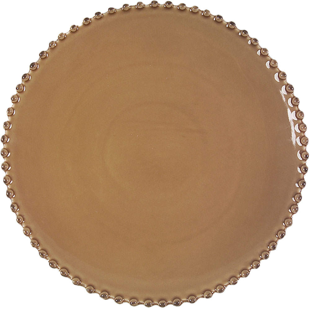 Pearl Cocoa Dinner Plate by Costa Nova China-1
