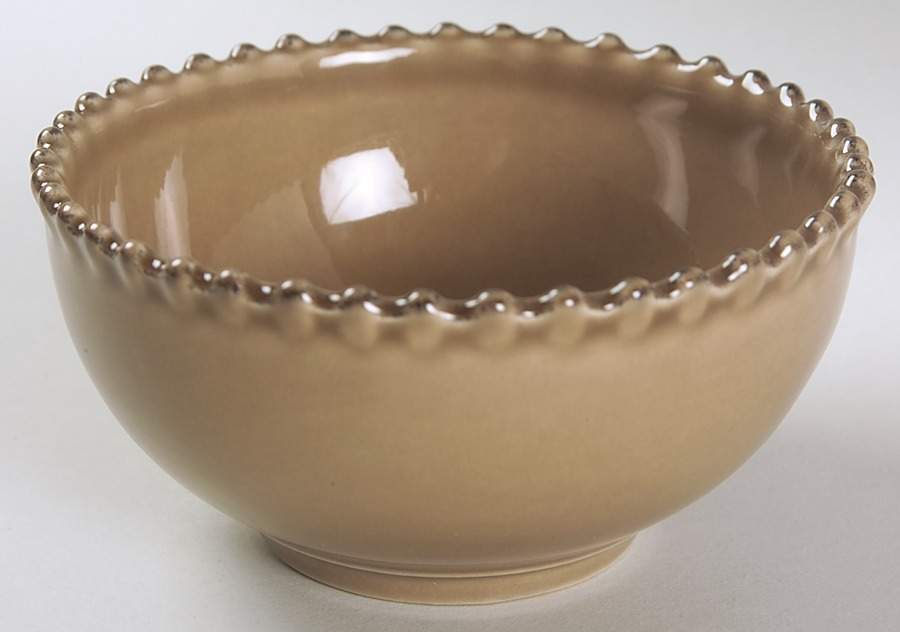 Pearl Cocoa Fruit/Dessert (Sauce) Bowl by Costa Nova China-1