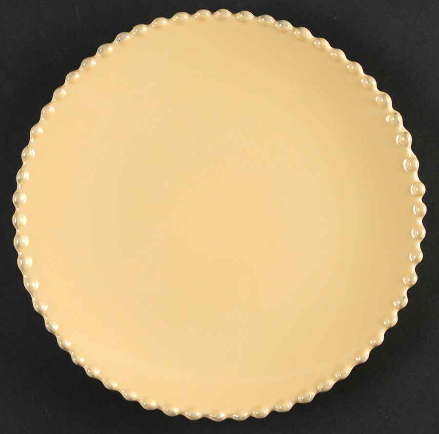 Pearl Yellow Salad Plate by Costa Nova China-1