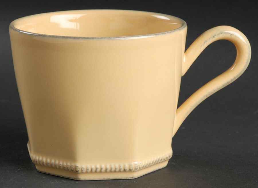 Pearl Yellow Mug by Costa Nova China-1