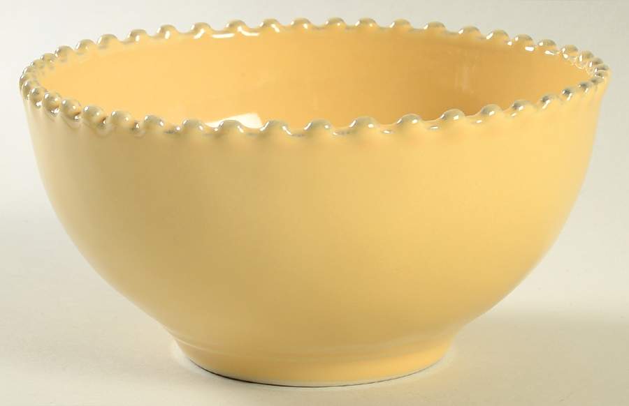 Pearl Yellow Soup/Cereal Bowl by Costa Nova China-1