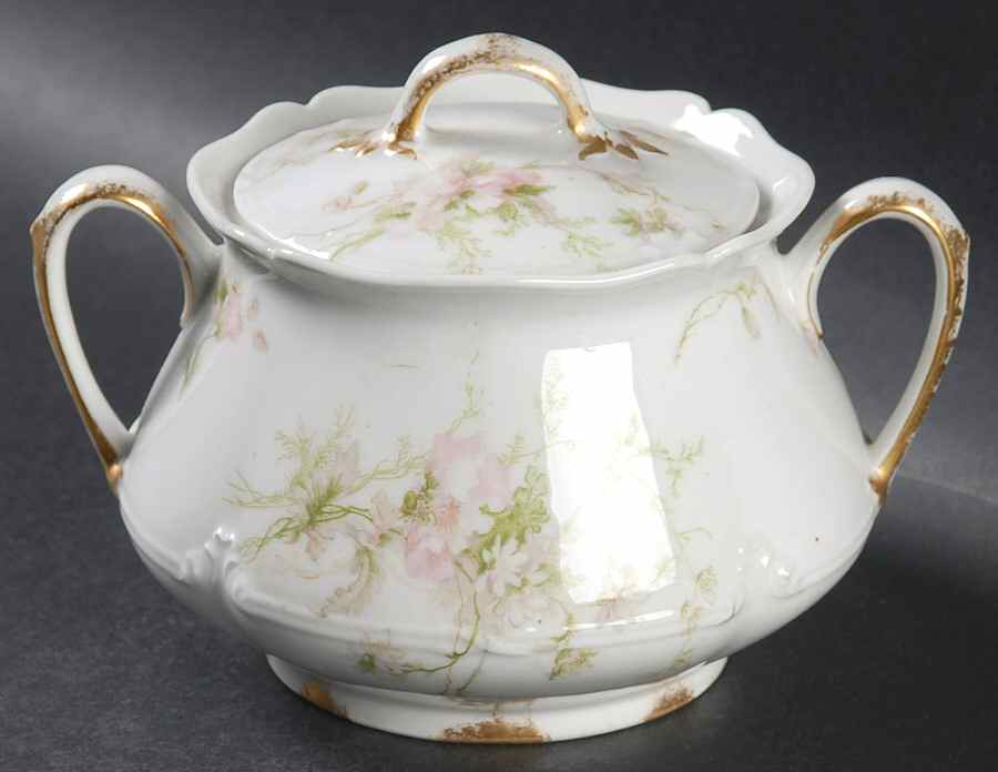 CHF1411 Sugar Bowl & Lid by Charles Field Haviland-1