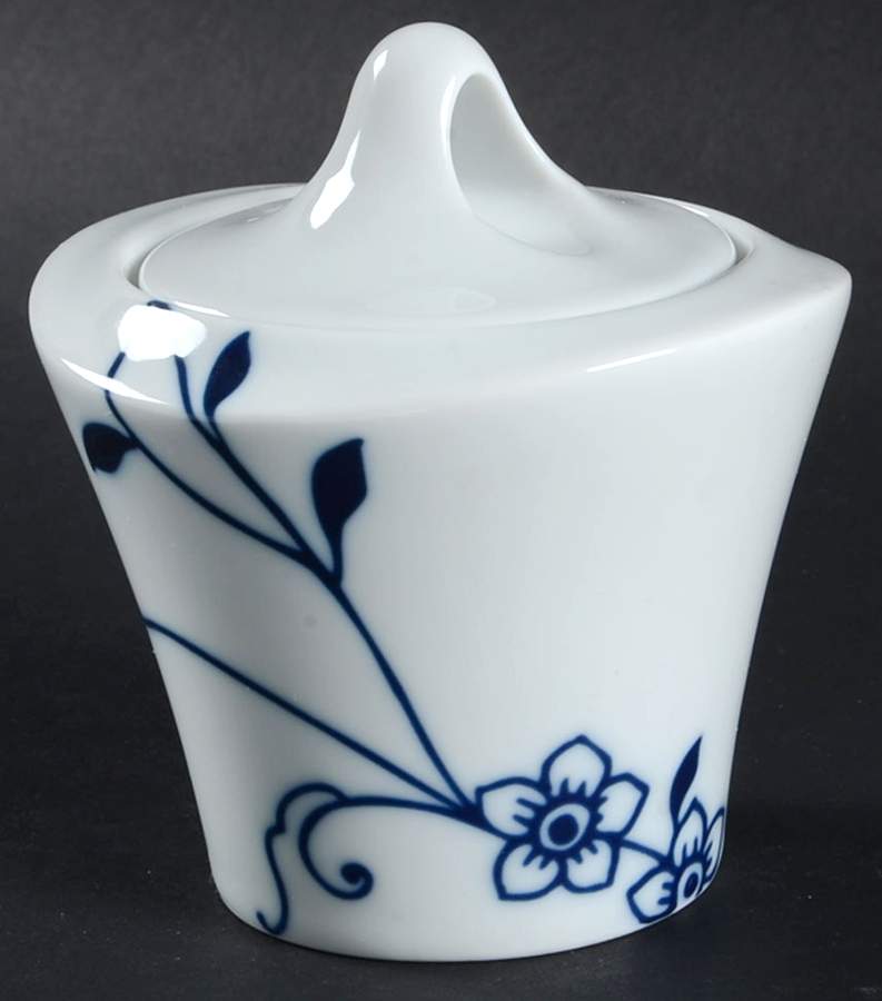 Camille Sugar Bowl & Lid by Crate & Barrel-1