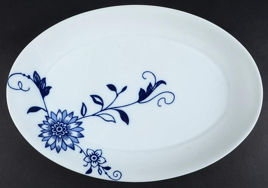 Camille 15" Oval Serving Platter by Crate & Barrel-1
