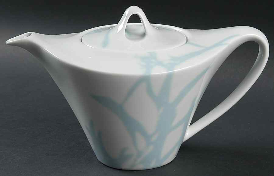 Mist Teapot & Lid by Crate & Barrel-1