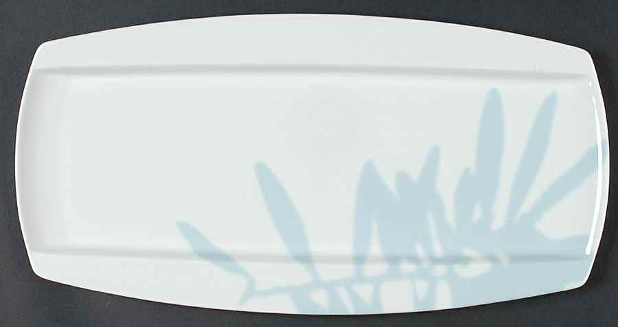 Mist 15" Rectangular Tray by Crate & Barrel-1