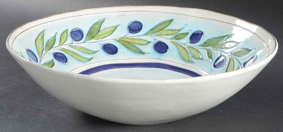 Gianna 12" Round Serving Bowl by Crate & Barrel-1
